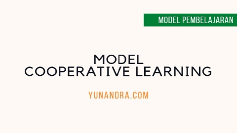 Model Cooperative Learning pada Kurikulum 2013