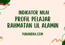 Indikator Nilai P2RA Profil Pelajar Rahmatan Lil Alamin