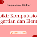 Berpikir Komputasional