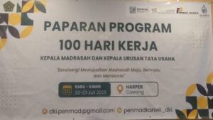 Program 100 Hari Kepala Madrasah Baru DKI Jakarta