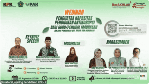 Pendidikan Antikorupsi Guru Madrasah 2026